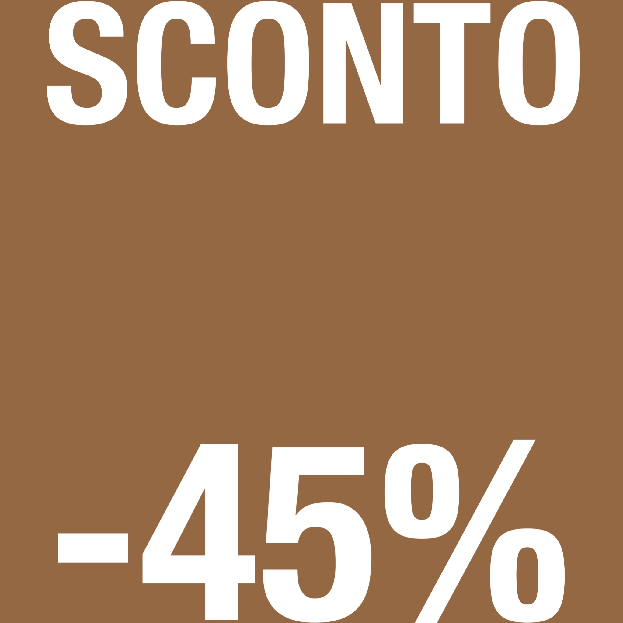 SCONTO 45%