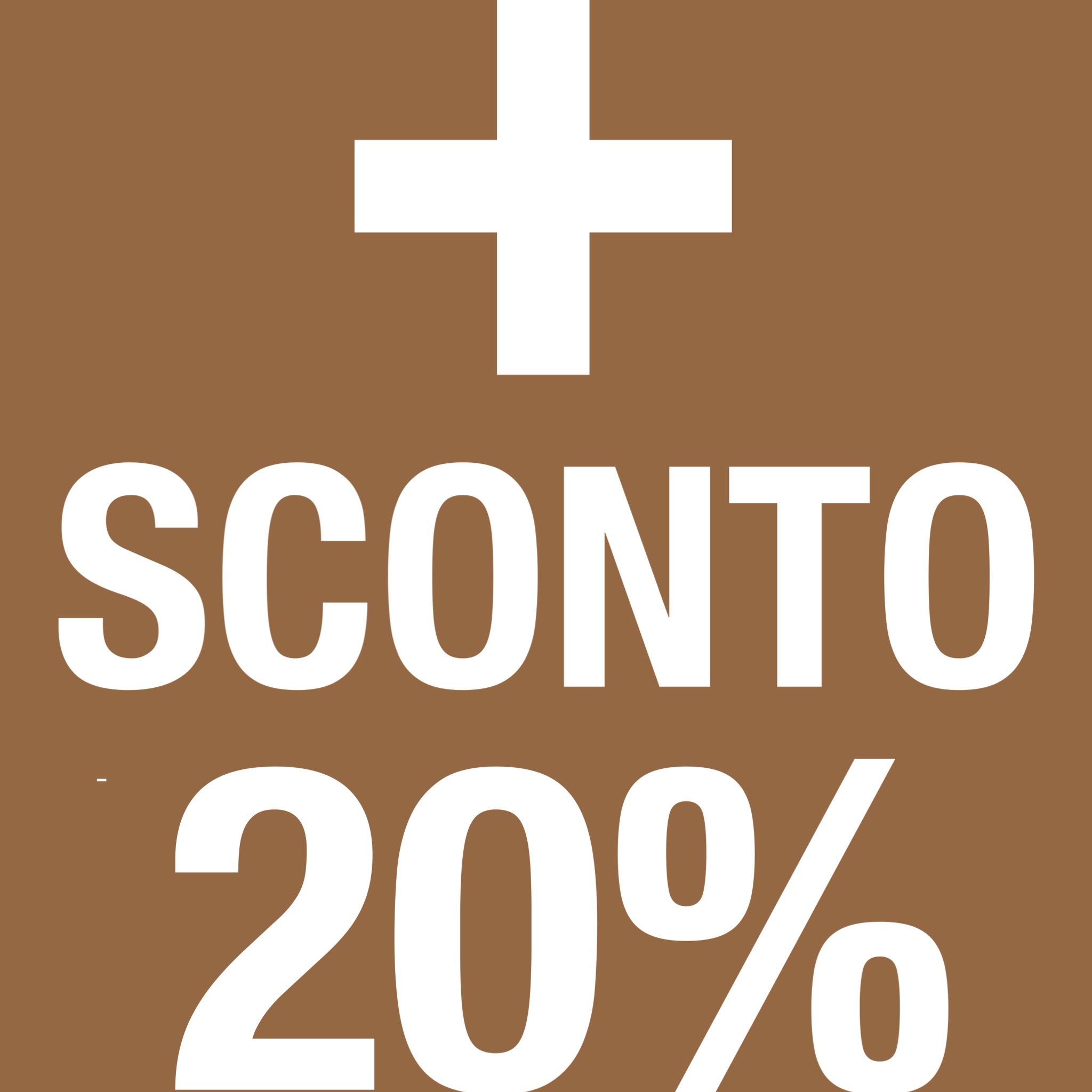 +20% EXTRA SCONTO