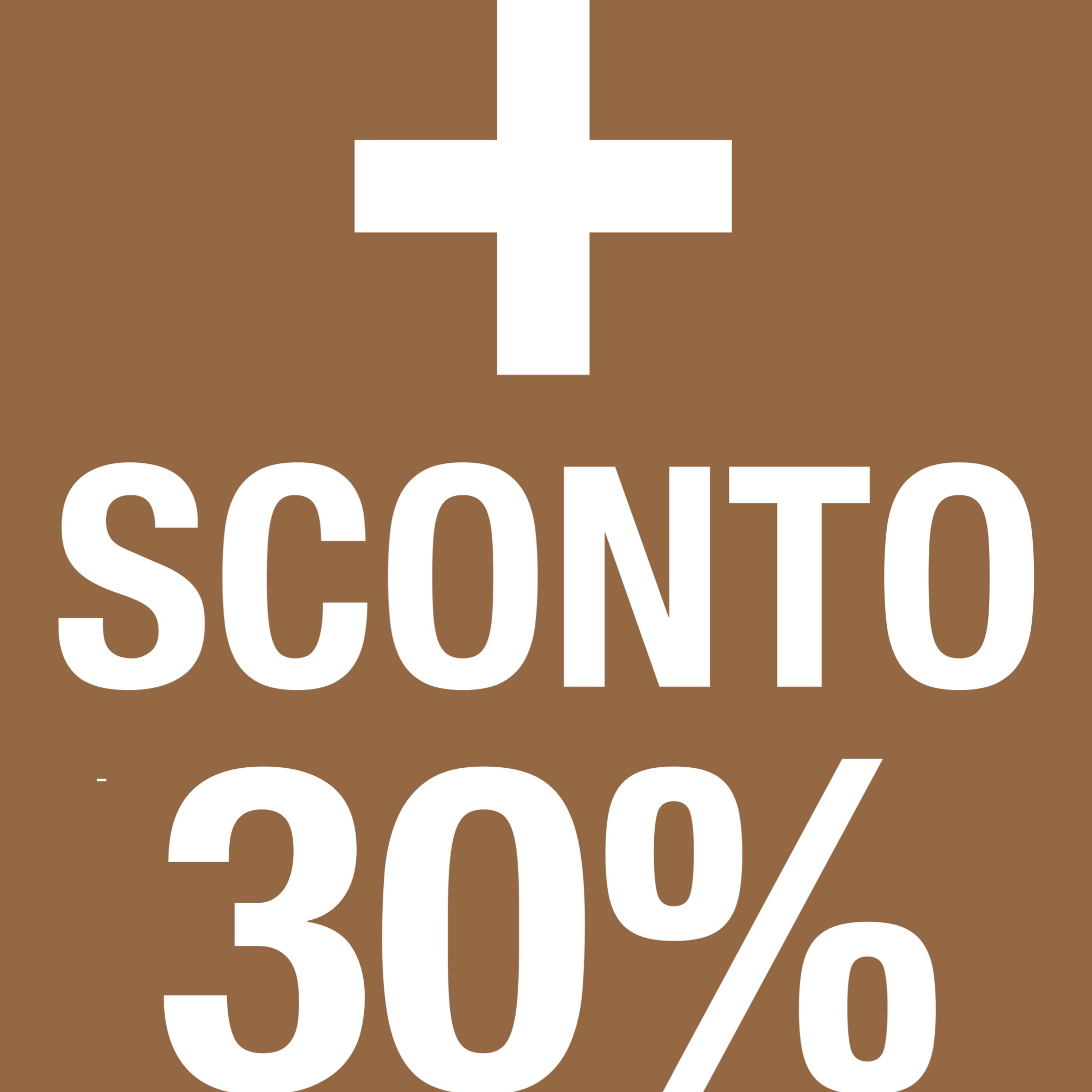 + 30% EXTRA SCONTO