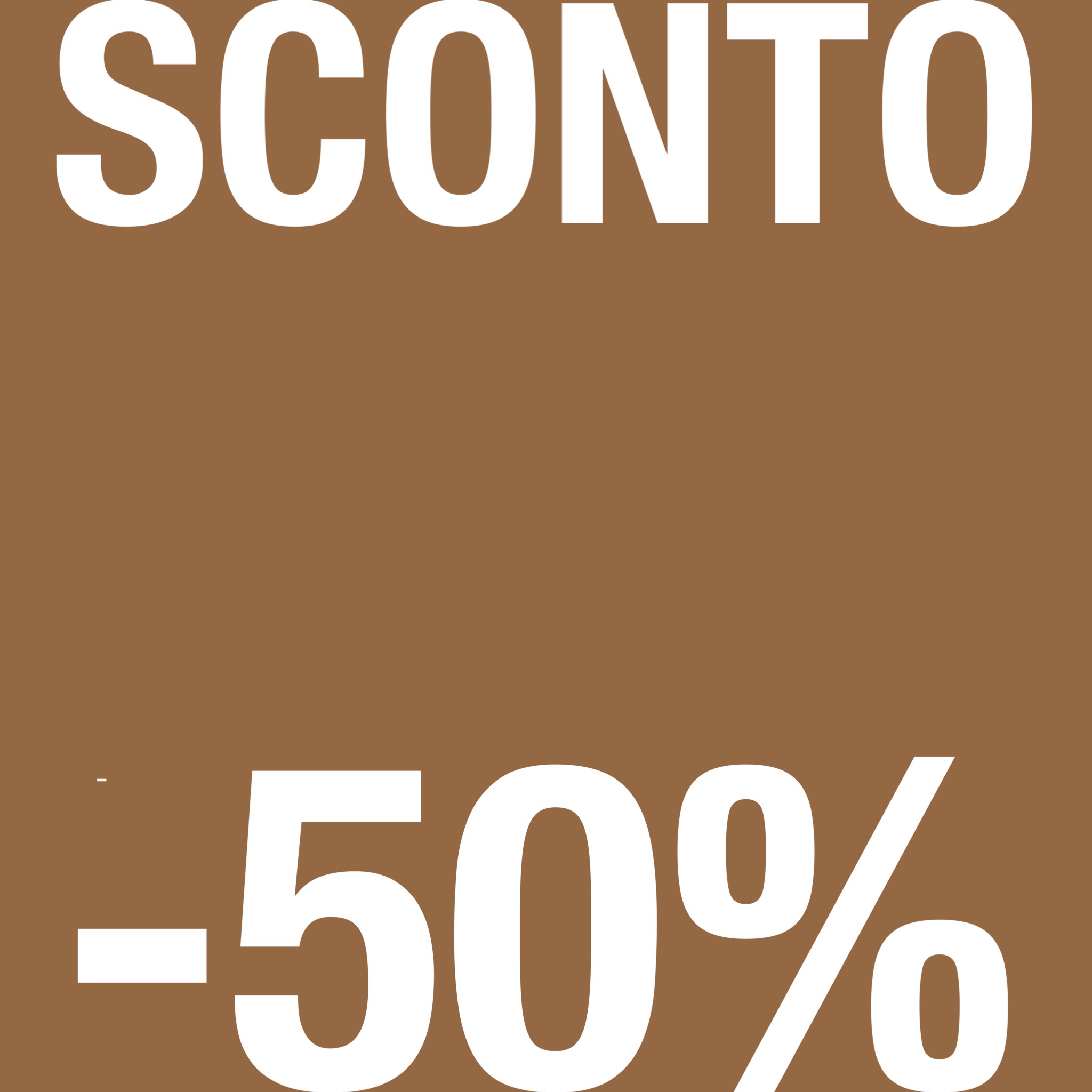 SCONTO -50%