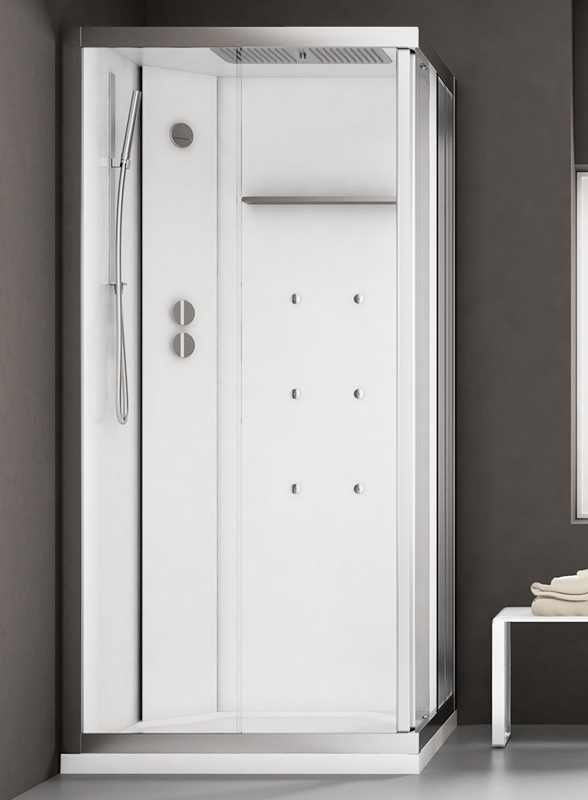 Cabina Doccia Multifunzione 80x80.Multifunzione Outlet